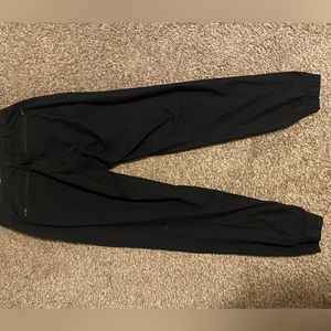 Black lululemon surge joggers